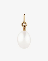 Pendentif en or jaune 10 K avec perle baroque d’eau douce de culture