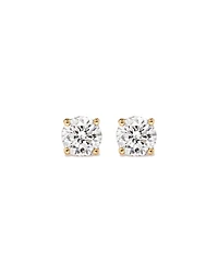 Carat TW Diamond Solitaire Stud Earrings in 18kt White Gold