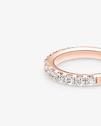 1.00 Carat TW Claw Set Diamond Wedding Ring in 14kt Yellow Gold