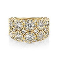 2 Row Bubble Ring with 2.00 Carat TW Diamonds in 14kt Gold