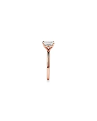 1.25 Carat TW Emerald Cut Laboratory-Grown Diamond Solitaire Engagement Ring In 14kt White Gold