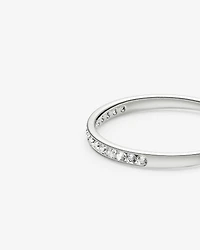 Wedding Band with 0.15 Carat TW of Diamonds in 14kt White Gold