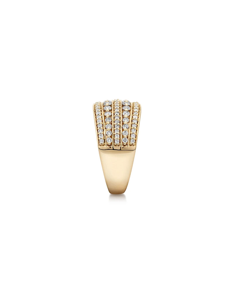 0.70 Carat TW Infinite Diamonds Ring in 10kt Yellow Gold
