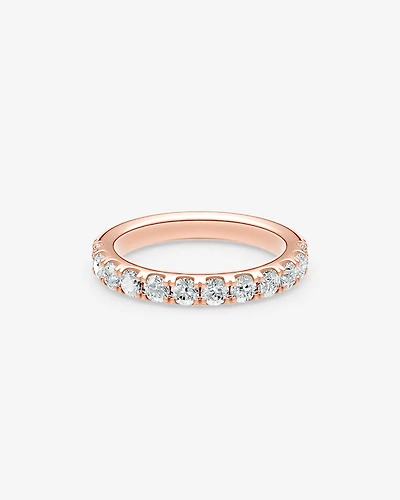 1.00 Carat TW Claw Set Diamond Wedding Ring in 14kt Yellow Gold