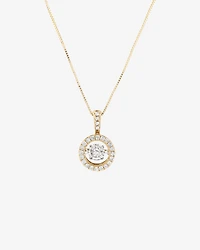 Everlight Pendant with 0.33 Carat TW of Diamonds in 10kt White Gold
