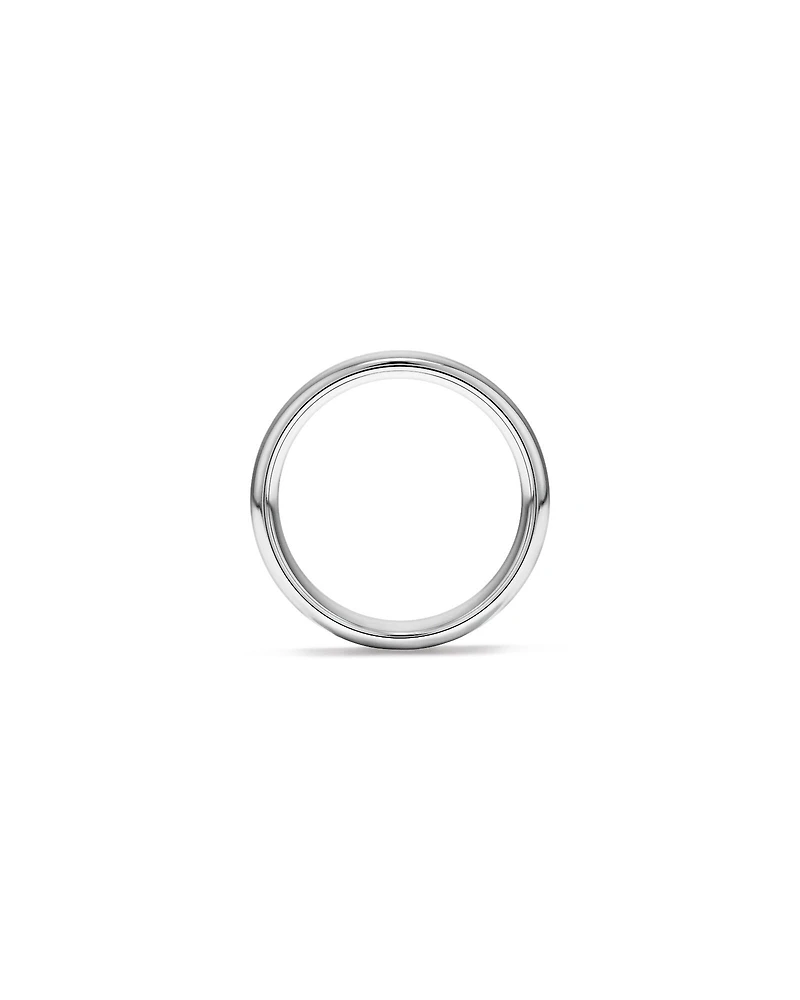 8mm Polished Dome Wedding Band Tungsten