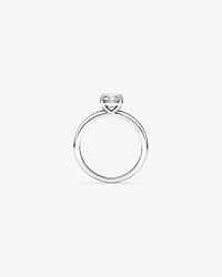 1.00 Carat TW Round Brilliant Diamond Solitaire Engagement Ring in 14kt White and Yellow Gold