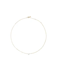 Necklace With 0.08 Carat TW Diamonds in 10kt Yellow Gold