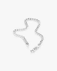 19cm (7”) 4.3mm Width Curb Bracelet in Sterling Silver