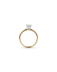 1.00 Carat TW Oval Canadian Diamond Solitaire in 18kt White Gold