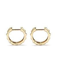 Créoles Huggie Signature Connect en Or Rose 10 kt