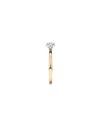 Carat TW Round Brilliant Diamond Solitaire Engagement Ring in 14kt White Gold