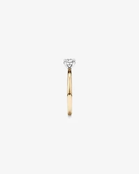 Carat TW Round Brilliant Diamond Solitaire Engagement Ring in 14kt White Gold
