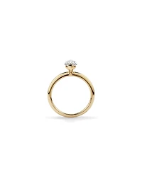 1.25 Carat TW Marquise Laboratory-Grown Diamond Solitaire Engagement Ring in 14kt White Gold