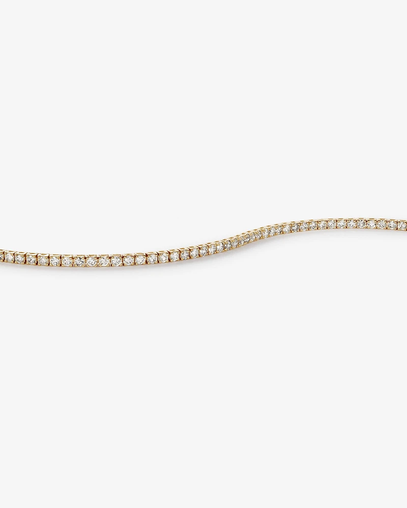 3.28 Carat TW Diamond Tennis Bracelet in 10kt White Gold