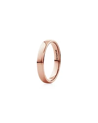 3mm Half Round Wedding Band in 10kt Rose Gold