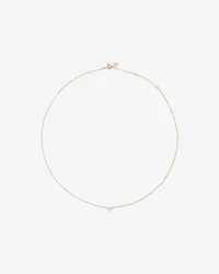 Necklace With 0.08 Carat TW Diamonds in 10kt Yellow Gold