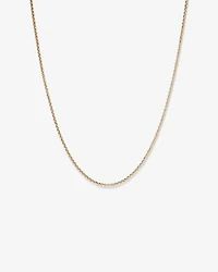50cm (20") Hollow Belcher Chain in 10kt Rose Gold
