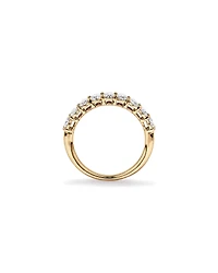1.17 Carat TW Oval Laboratory-Grown Diamond Wedding Ring in 14kt White Gold