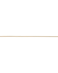 45cm (17") 1.05mm Width Solid Diamond Cut Curb Chain in 10kt Yellow Gold