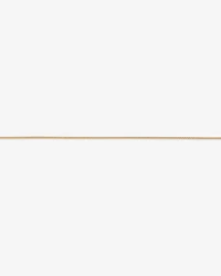 45cm (17") 1.05mm Width Solid Diamond Cut Curb Chain in 10kt Yellow Gold