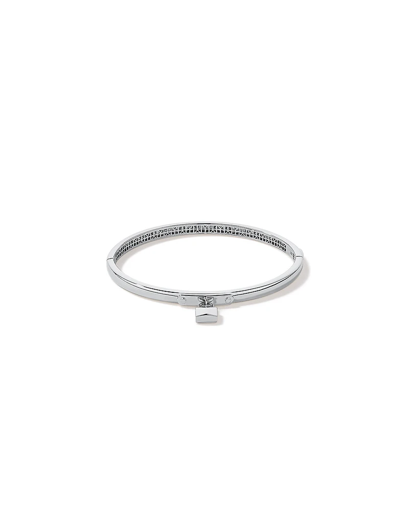 Signature Lock Bangle in Sterling Silver
