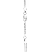 19cm (7.5") 2mm-2.5mm Width Herringbone Bracelet in 10kt Yellow Gold