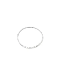 Triple Open Marquise Cubic Zirconia Bangle in Sterling Silver