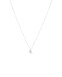 1.00 Carat TW Laboratory-Grown Diamond Solitaire Pendant in 14kt Gold