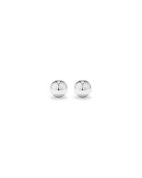 Boucles d'oreilles clous en forme de boule de 4 mm en argent sterling