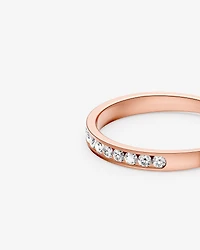 0.25 Carat TW Channel Set Diamond Wedding Ring in 14kt Gold