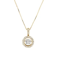 Everlight Pendant with 0.33 Carat TW of Diamonds in 10kt White Gold