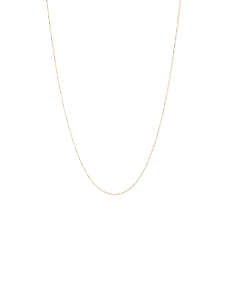 55cm (22") Solid Belcher Chain in 10kt Yellow Gold