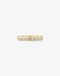 Wedding Band with Carat TW of Diamonds in 14kt Yellow Gold