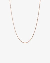 60cm (24") Hollow Belcher Chain in 10kt Yellow Gold