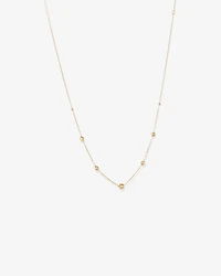 45cm (18") Bead Cable Chain in 10kt Yellow Gold