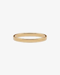 2mm Lite Half Round Wedding Band in 10kt Yellow Gold