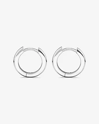 14mm Huggie Earrings in Sterling Silver