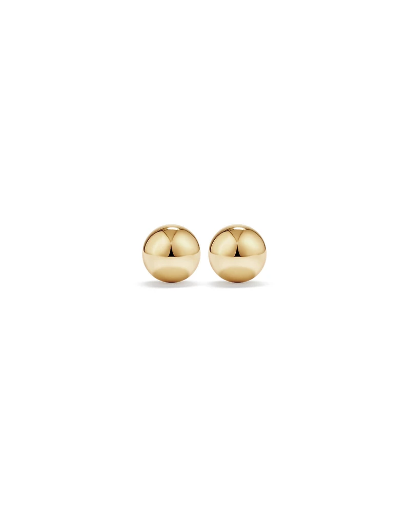 5mm Ball Stud Earrings in 10kt Rose Gold
