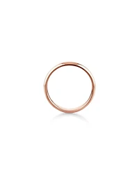 5mm High Domed Wedding Band in 10kt Rose Gold