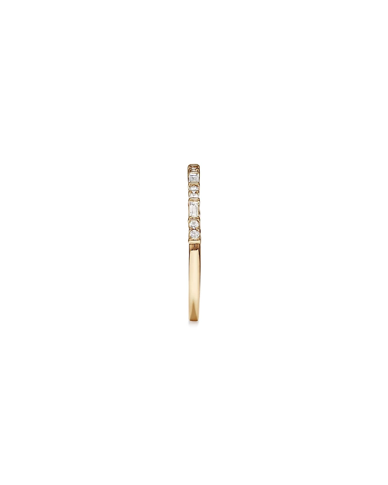 Alliance avec 0,20 carat TW de diamants en or jaune 14 kt