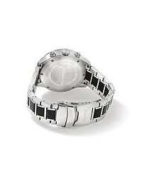 Solar Powered Men's Watch with Black Tone in Stainless Steel
