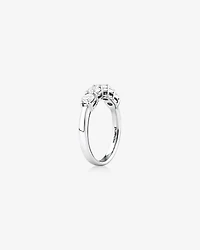 Evermore 5 Stone Wedding Band with 1 Carat TW of Diamonds in 14kt White Gold