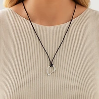 Grand pendentif Spirits Bay en argent sterling avec diamants totalisant 0,15 ct