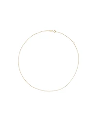 45cm (18") 1mm-1.5mm Width Solid Belcher Chain in 10kt Yellow Gold