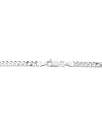 60cm (24") 3.4mm Width Curb Chain in Sterling Silver