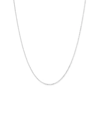 50cm (20") 1.8mm Width Belcher Chain Necklace in Sterling Silver