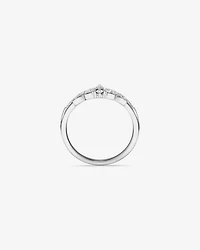 Wedding Ring with 0.23 Carat TW of Diamonds in 14kt White Gold