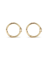 Diamond Accent Sleeper Earrings in 10kt Gold