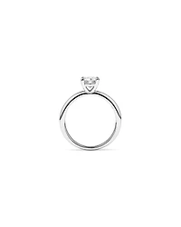 Bague Solitaire avec Diamant Rond Brillant de 0,70 Carat TW en Or Blanc 18 kt